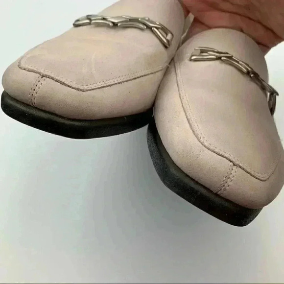 Whats what flats sz 8 linkage nubuck suede loafers - Picture 8 of 12